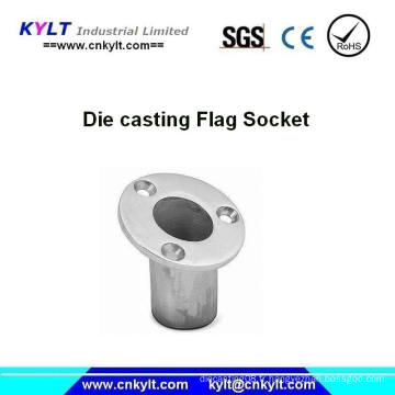 Aluminium injection Casting Heavy Duty Flag Holder / Bracket